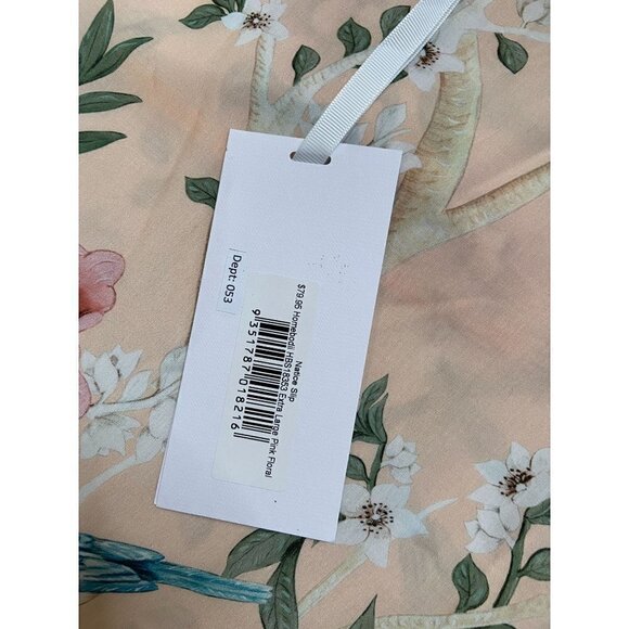 Homebodii NWT Natice Floral Print Chemise Slip Pink Size XL - Picture 7 of 8